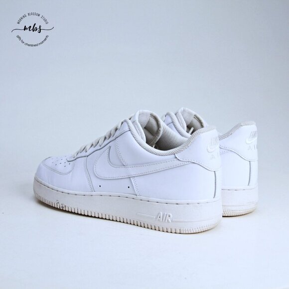 Nike‎ Air Force 1 Low \'07 Leather White Men 11.5 main image 11
